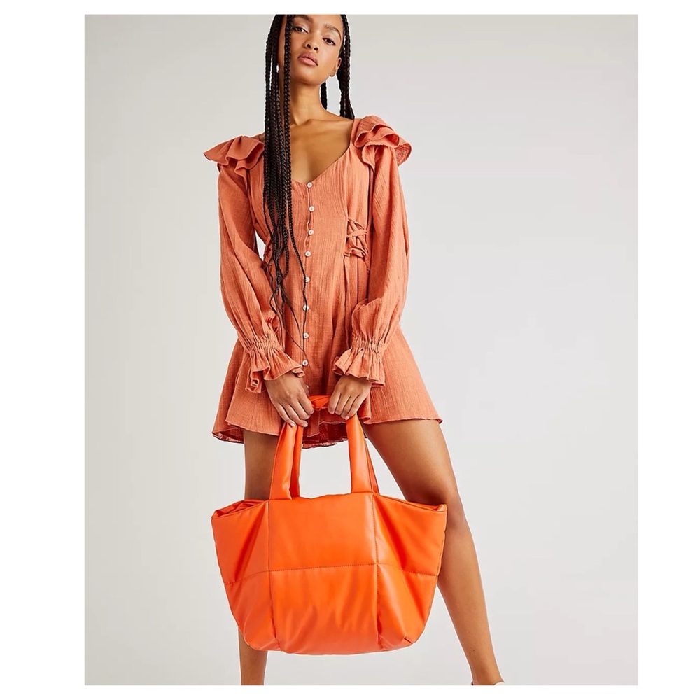 Free People In The Mood For Frills Mini Dress